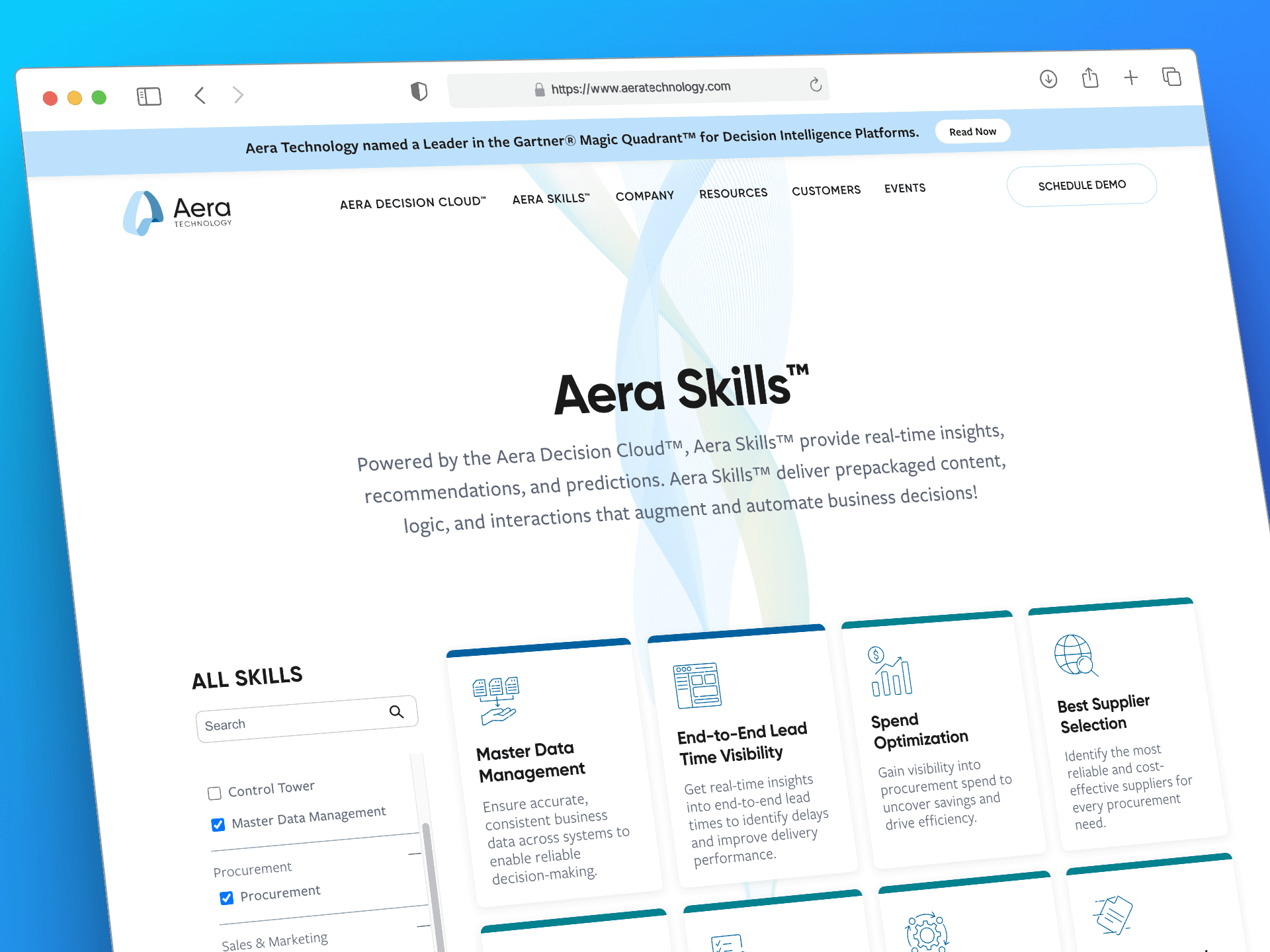 Aera Technology - Full-Scope Marketing Site Engagement